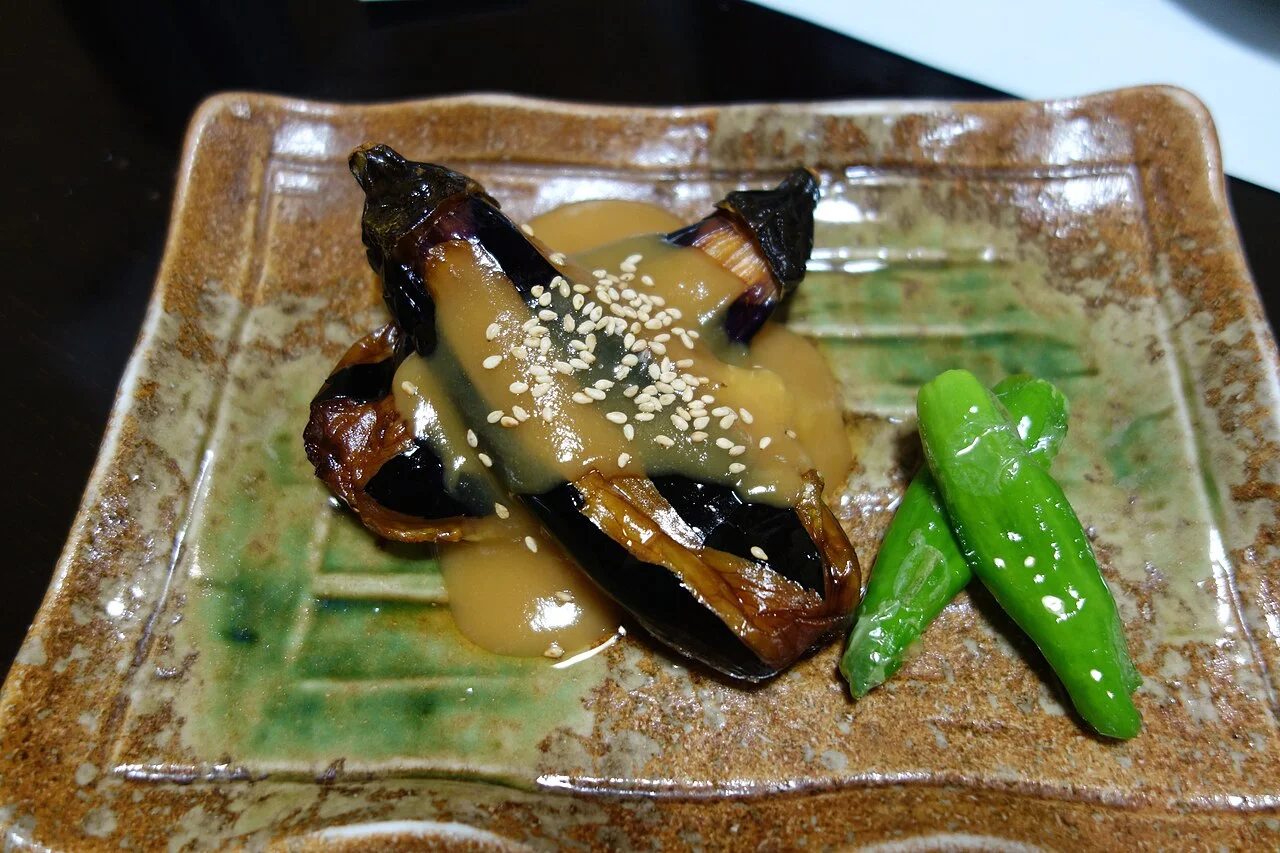 Aubergines au miso, nasu dengaku