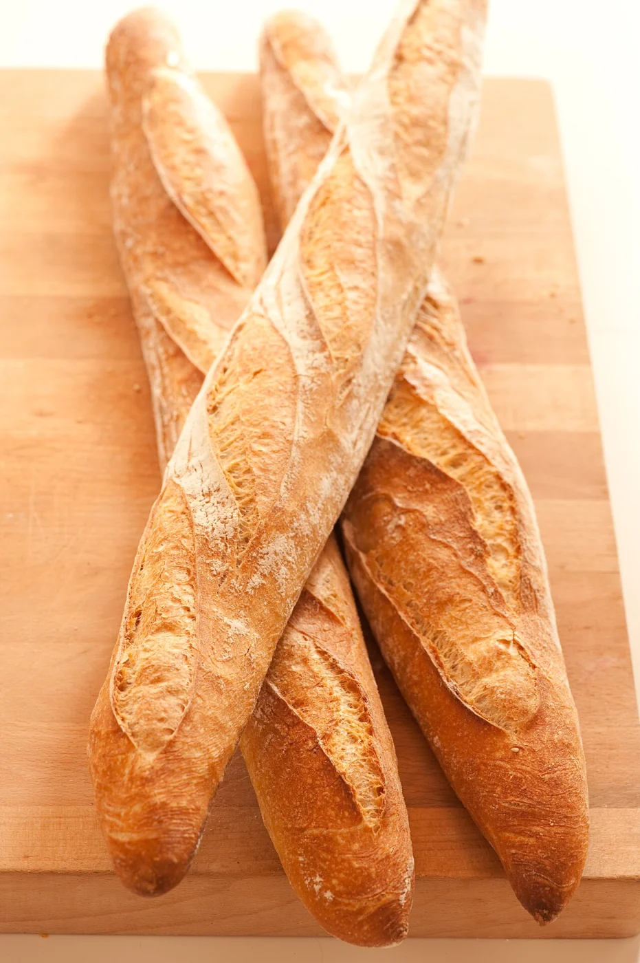 Baguettes maison croustillantes