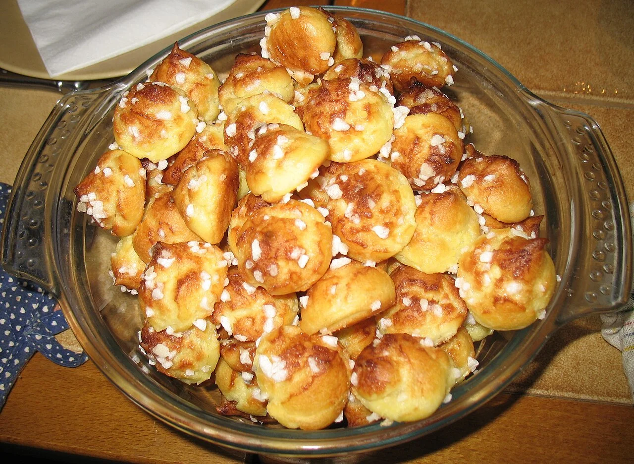 Chouquettes au sucre perlé