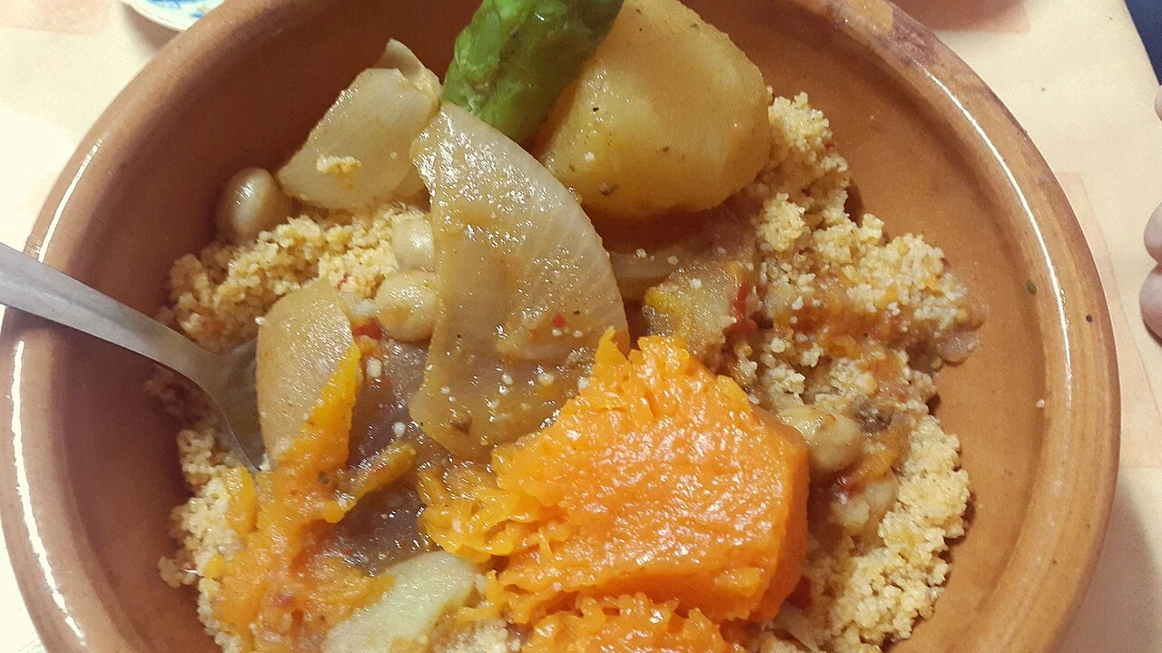 Couscous de légumes & pois chiches