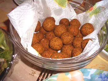 Falafels maison au four