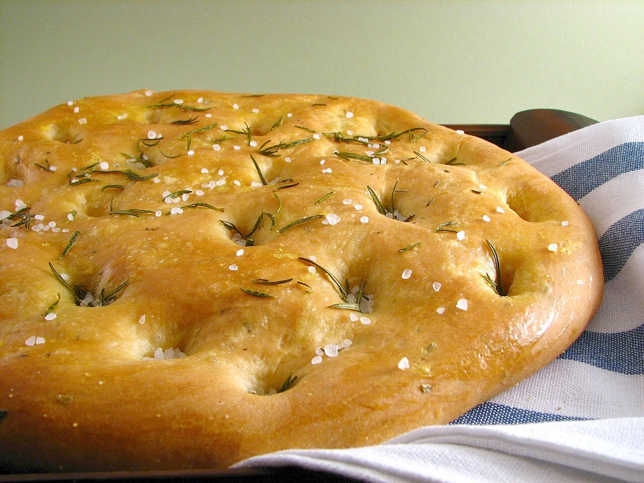 Focaccia au romarin