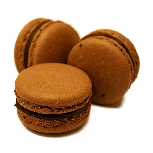 Macarons au chocolat