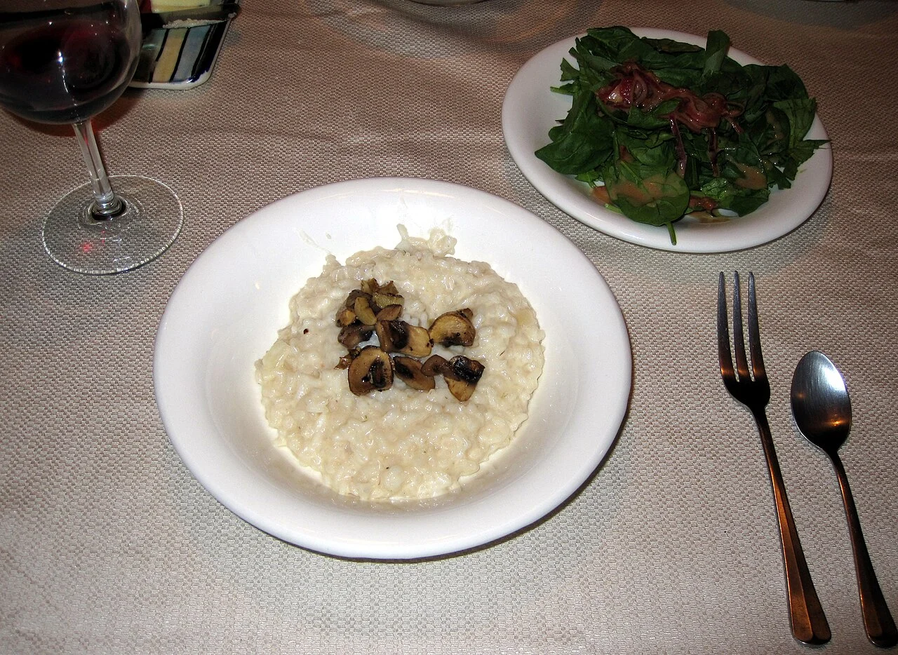 Risotto aux champignons