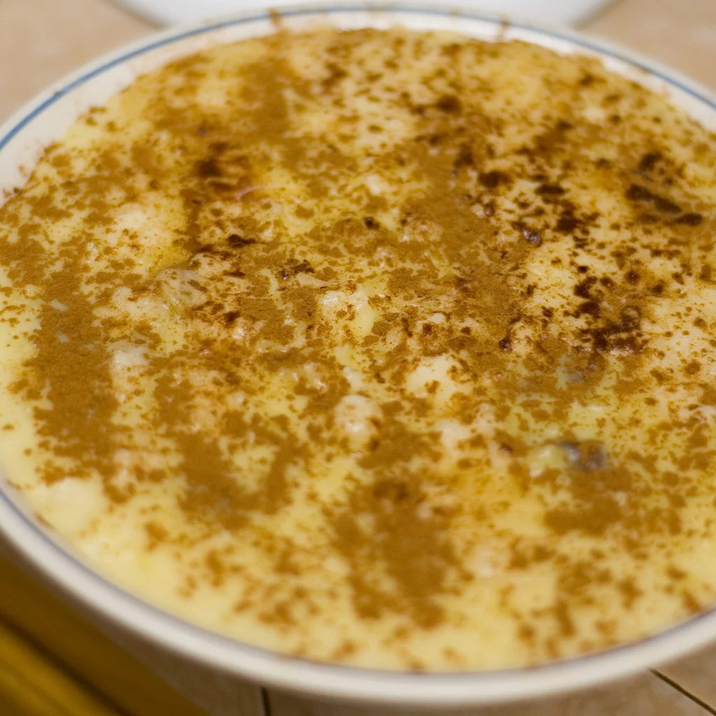 Riz au lait à la vanille