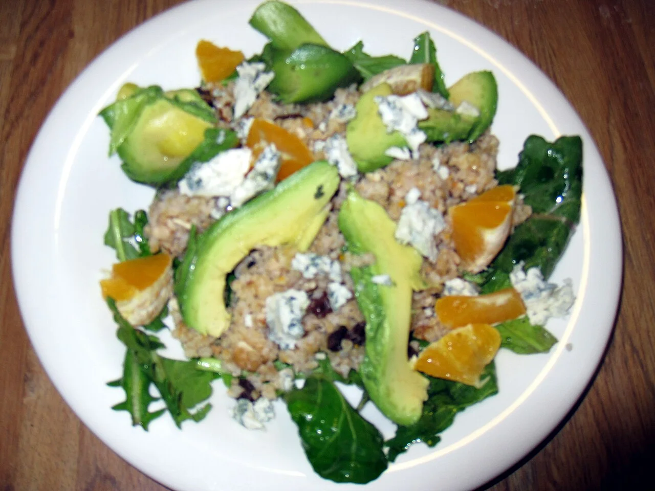 Salade de boulgour, pois chiches & herbes