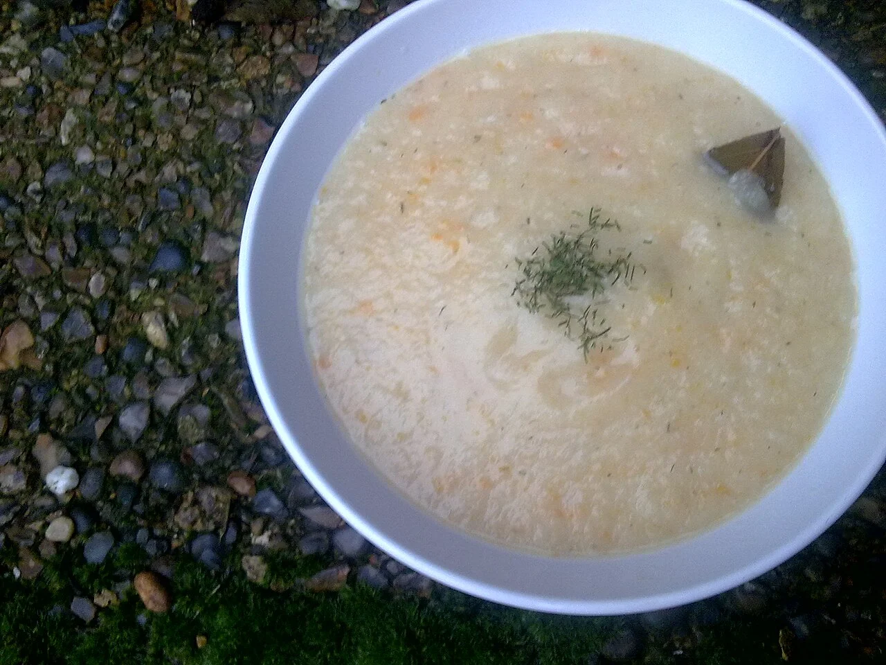 Velouté de chou-fleur au curry