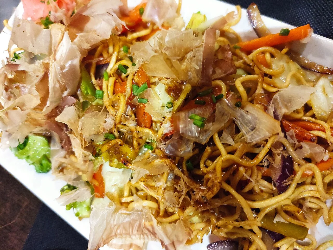 Yakisoba aux légumes